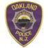 Oakland Police Department, New Jersey